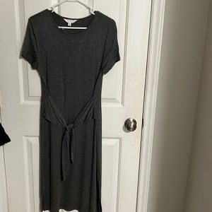 Time and Tru NWOT grey maxi dress. Never worn, too long for me.